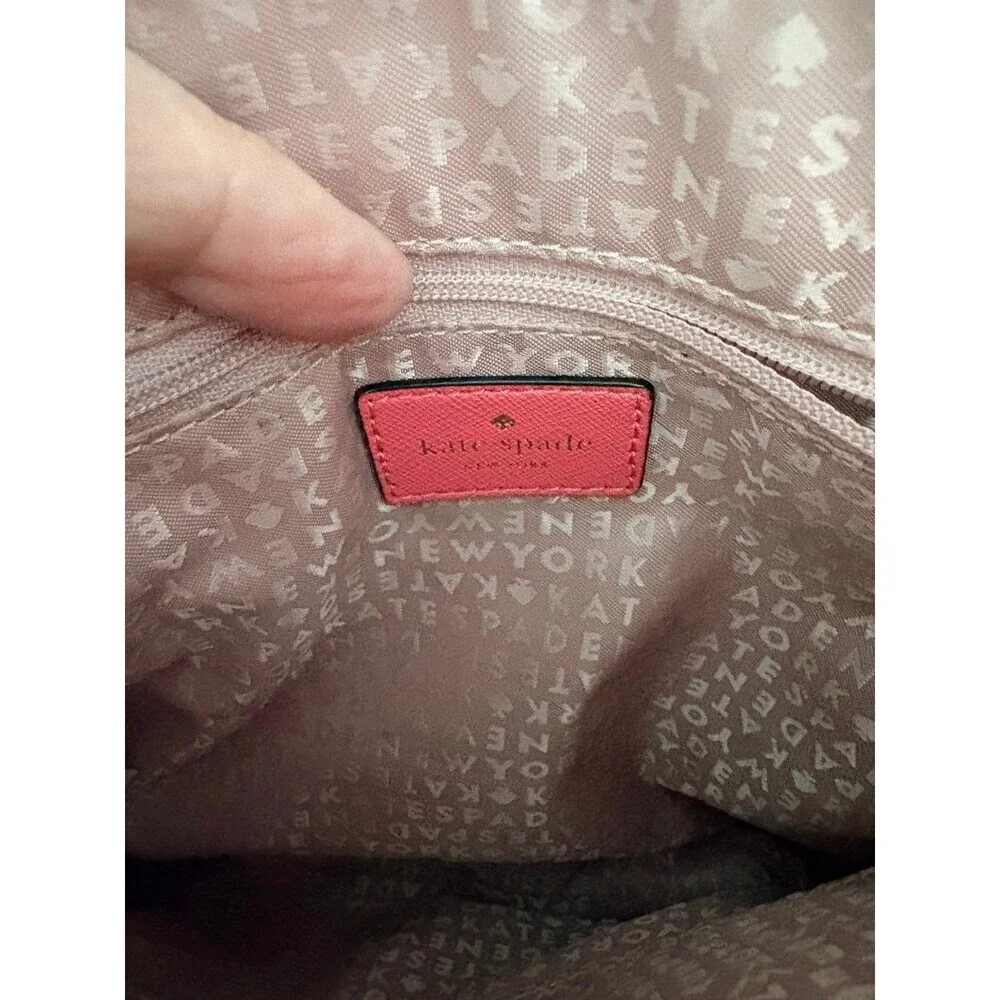Pre owned Kate Spade Laurel Way Rima Saffiano leather crossbody bag MSRP $229